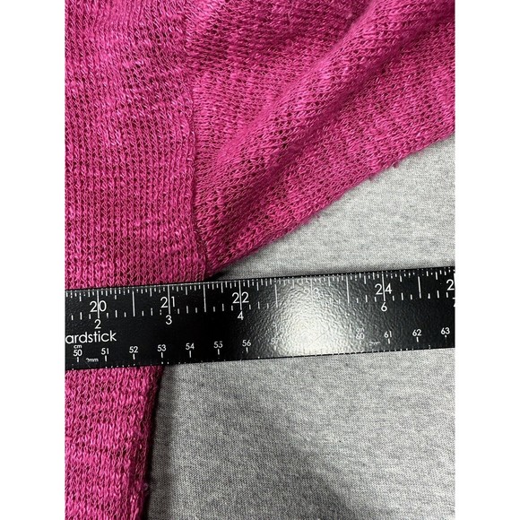 Anthropologie Maeve Pink Loose Knit Top Size Small Sweater - Picture 6 of 6